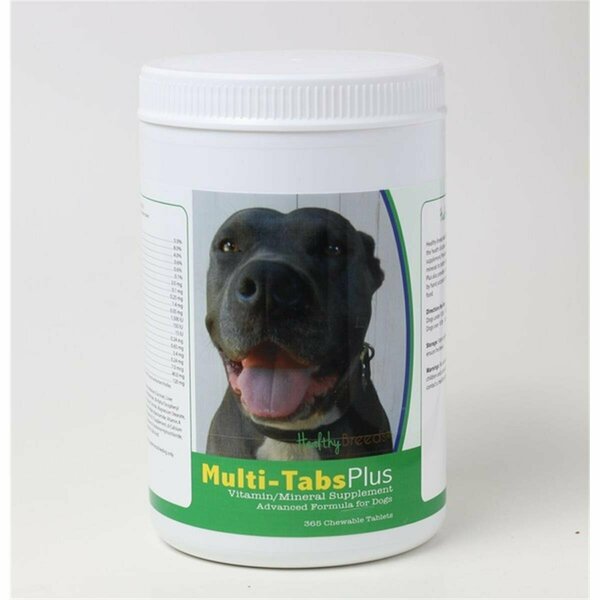 Healthy Breeds Pit Bull Multi-Tabs Vitamin Plus Chewable Tablets, 180 Count HE125941